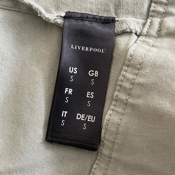 Liverpool washed out green jacket, size: S - Picture 13 of 13